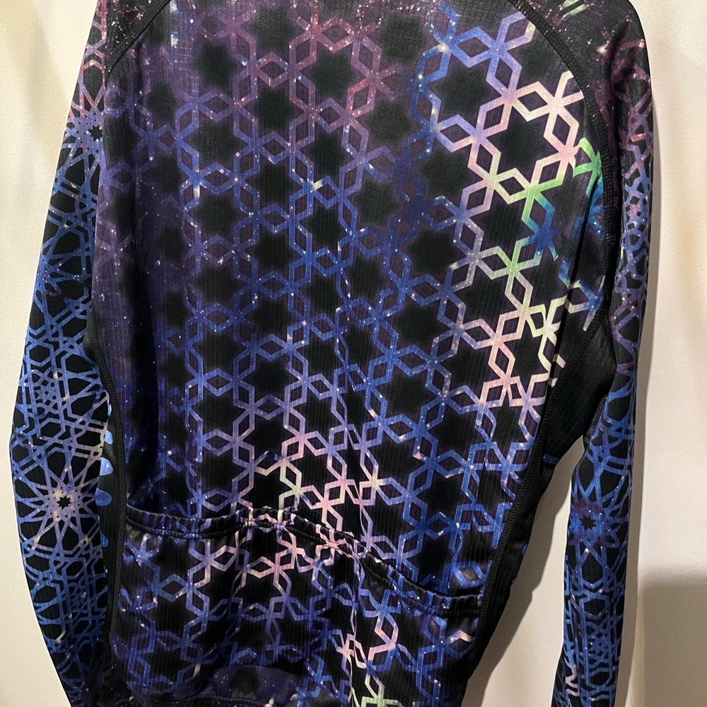 Colorful Geometric Patterned Jacket - Picture 2 of 2